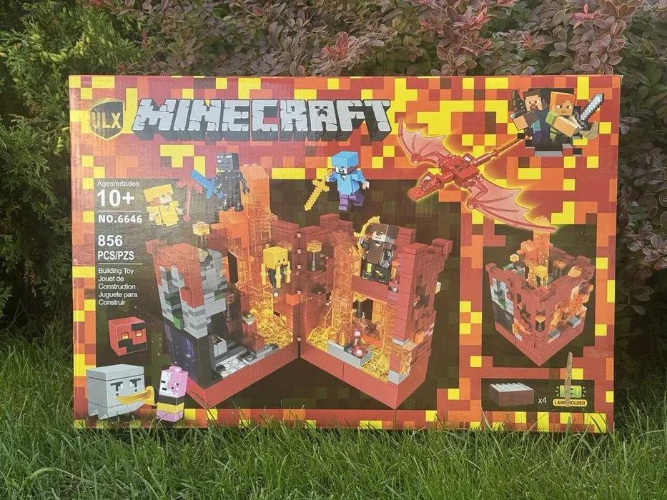 Конструктор Майнкрафт Minecraft Набір minecraft Конструктор Minecraft Конструктор Майнкрафт великий Конструктор майкрафт MINECRAFT Minecraft для дітей