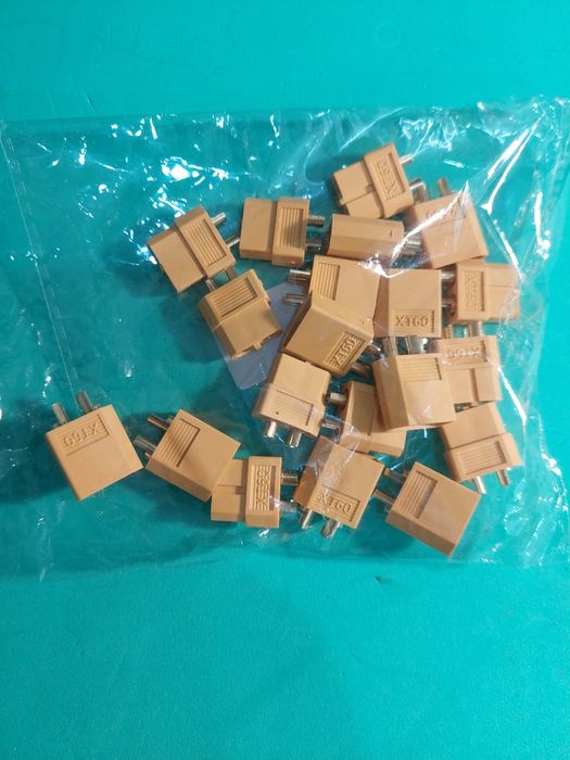 Conector xt60 macho para baterias de drone