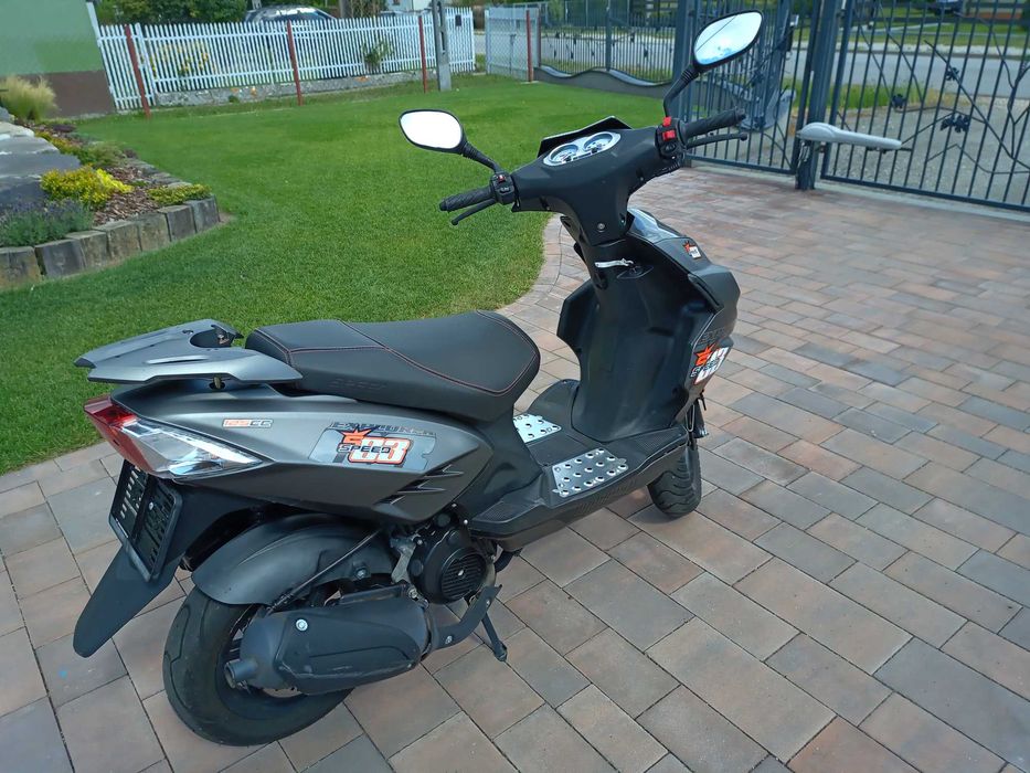 Skuter KSR Moto Austria Sirion 125 Explorer Kat B 2020 rok LED