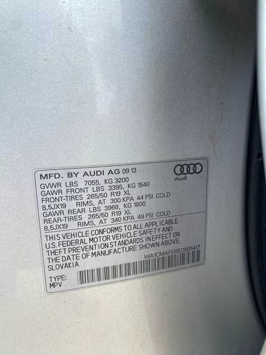2014 Audi Q7 Prestige