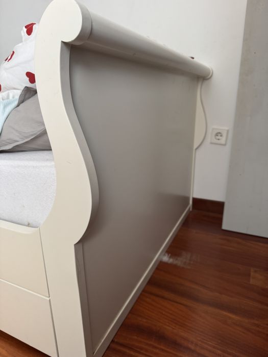 Cama solteiro com gavetao