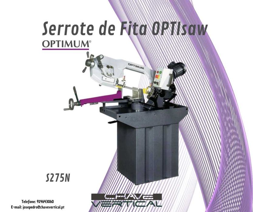 Serrote de Fita OPTIsaw S275N 400V   JR19