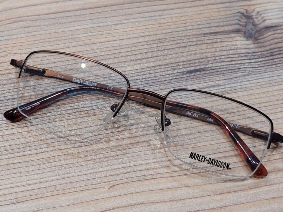 Мужские полуободковые оправы HD 273 от Harley-Davidson! USA!