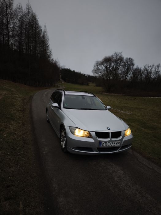 BMW 318d e91 uszkodzone