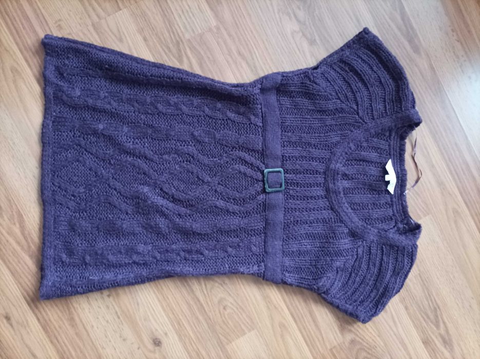 Sweter fiolet ClockHouse by C&A rozm S