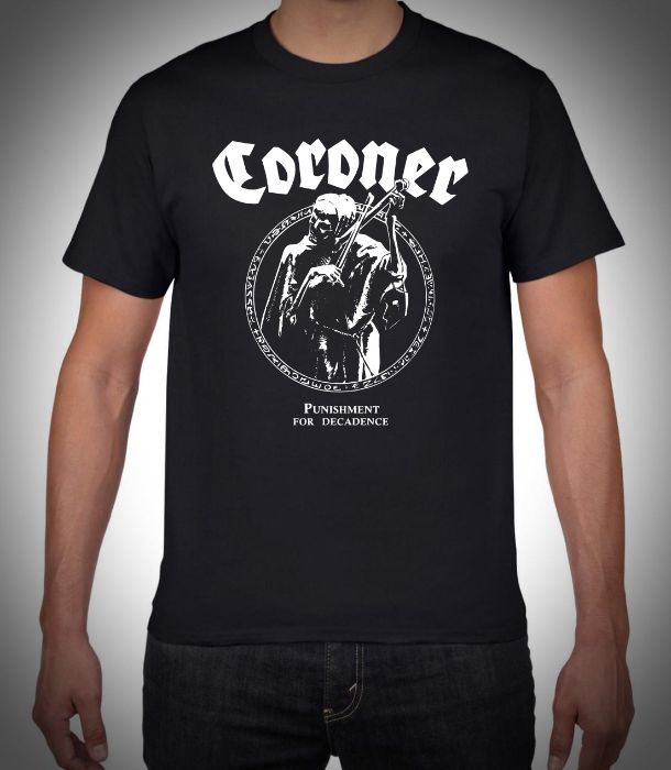 Voivod/Coroner /Celtic Frost /Destruction/Bathory - T-shirt - Nova