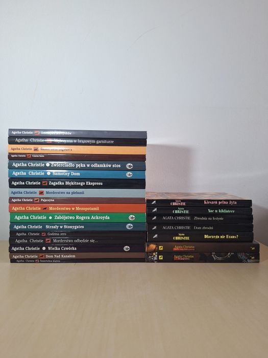 Agata Christie zestaw 24 książek