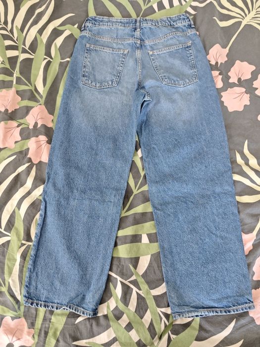 Chłopięce spodnie jeansowe loose fit 158 H&M