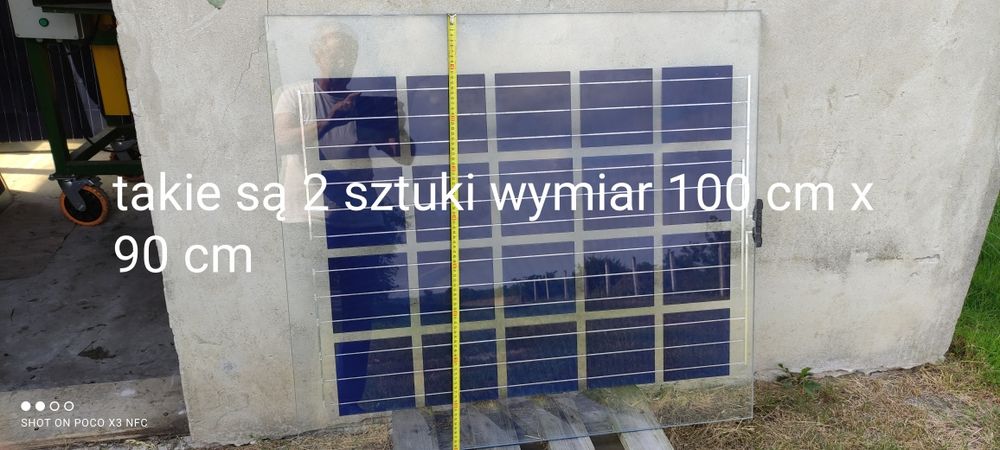 Panele  Szklane fotowoltaiczne /ogrodzenie balustrada