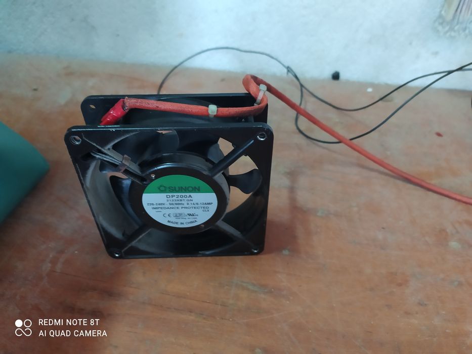 Ventoinhas 230v e 12v ideal para computadores, quadros, pc