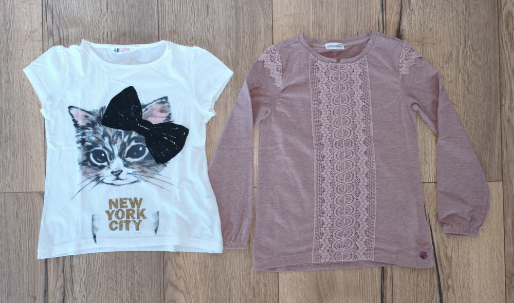 Coccodrillo HM bluzka koszulka dziewczęca 134/140