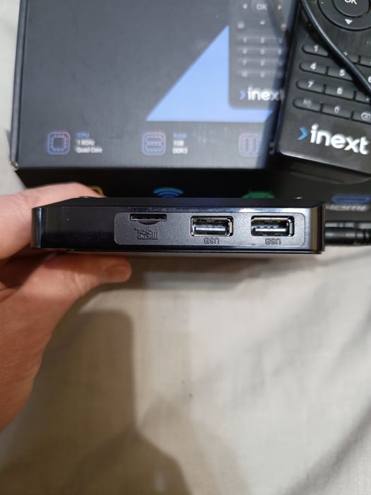 Медиа приставка INEXT TV5 SMART приставка Воля ( 4К ULTRA HD ANDROID )