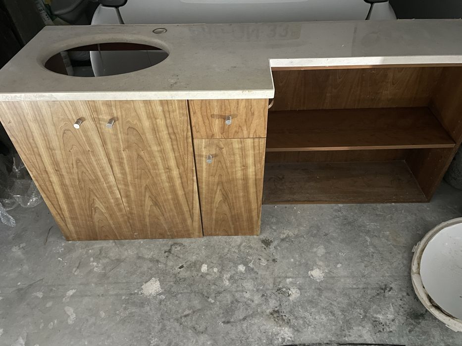 Móvel casa de banho completo mais sanita