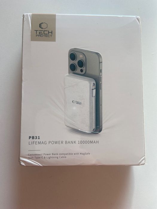 Powerbank Tech‑Protect PB24 LifeMag QI2 10000 mAh