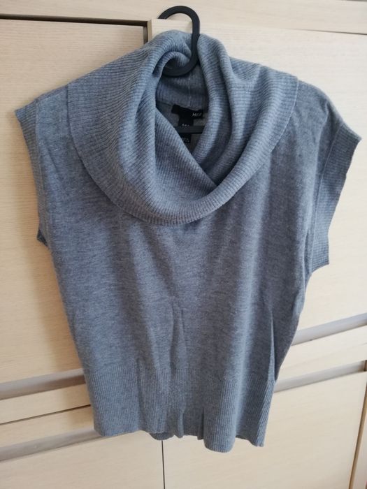 Pulower sweter szary H&M r. M