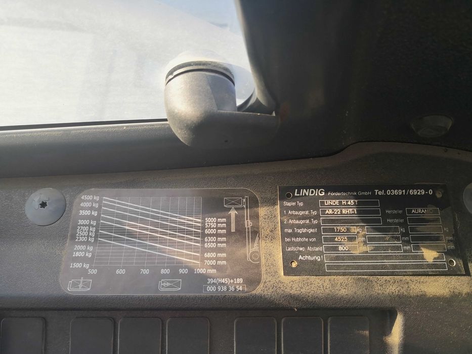 Wózek widłowy Linde H45T-02