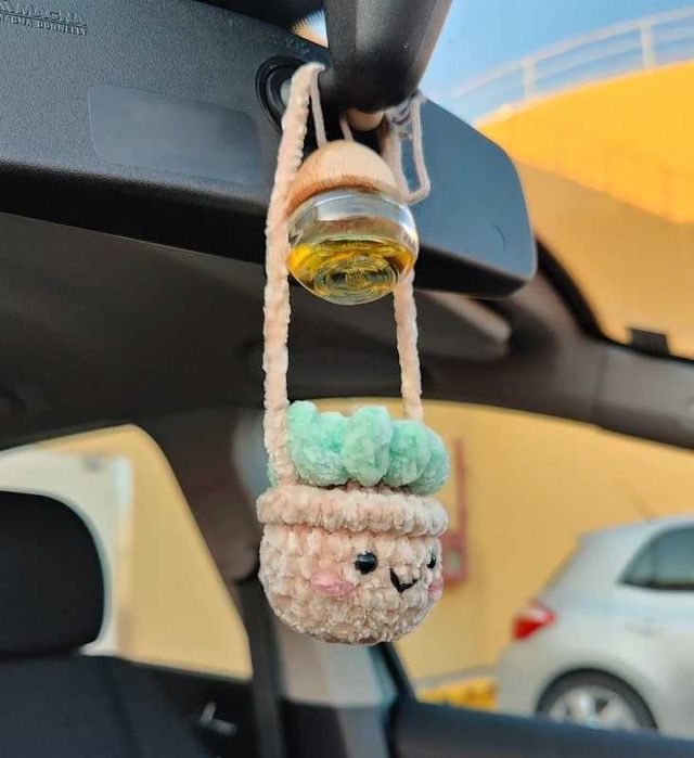 Hanging Plant Pot em Crochet | Amigurumi