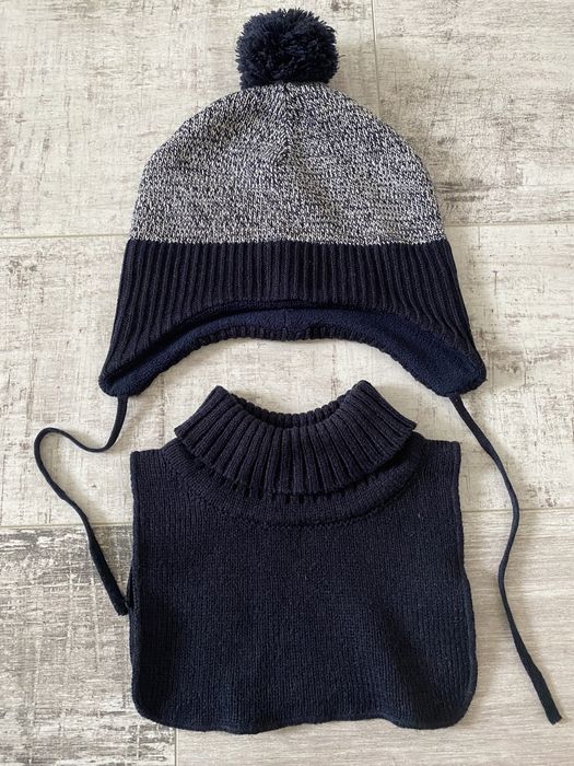 Зимняя шапка H&M и хомут