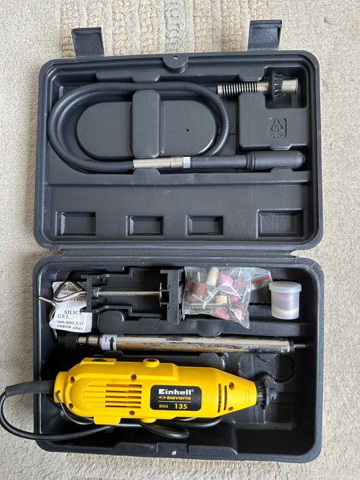 Conjunto para retificar e gravar marca Einhell