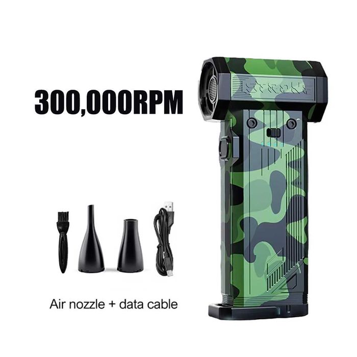 Dmuchawa Turbo Jet wentylator 300000 Obrotów prędkość wiatru 60 m/s