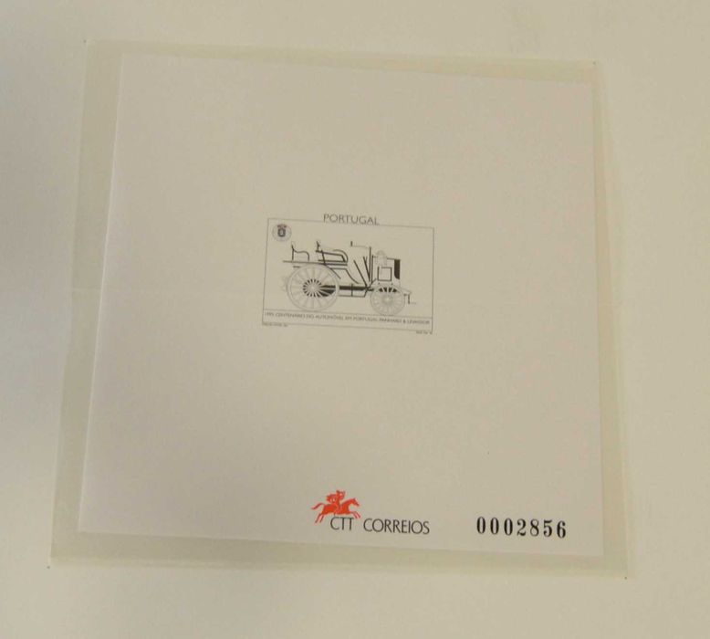 O Automóvel em Portugal - Livro Temático dos CTT.