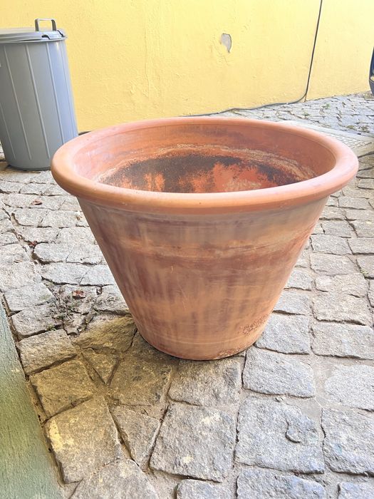 Vaso ceramica grande para arvore ou arbusto