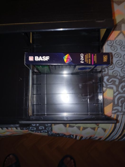 Arquivador de cassetes vhs