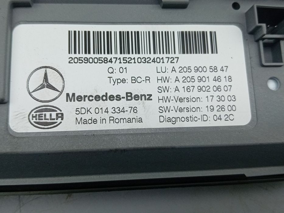 Módulo genérico MERCEDES-BENZ Classe C Coupé (C205)
