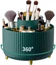 Organizador Giratório 360° para Maquilhagem / Pincéis – Novo (Envio Grátis)