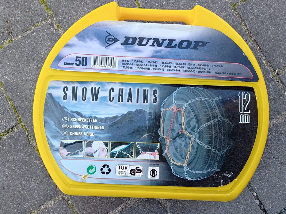 NOWE łańcuchy śnieżne Dunlop Snow Chains grupa 50
