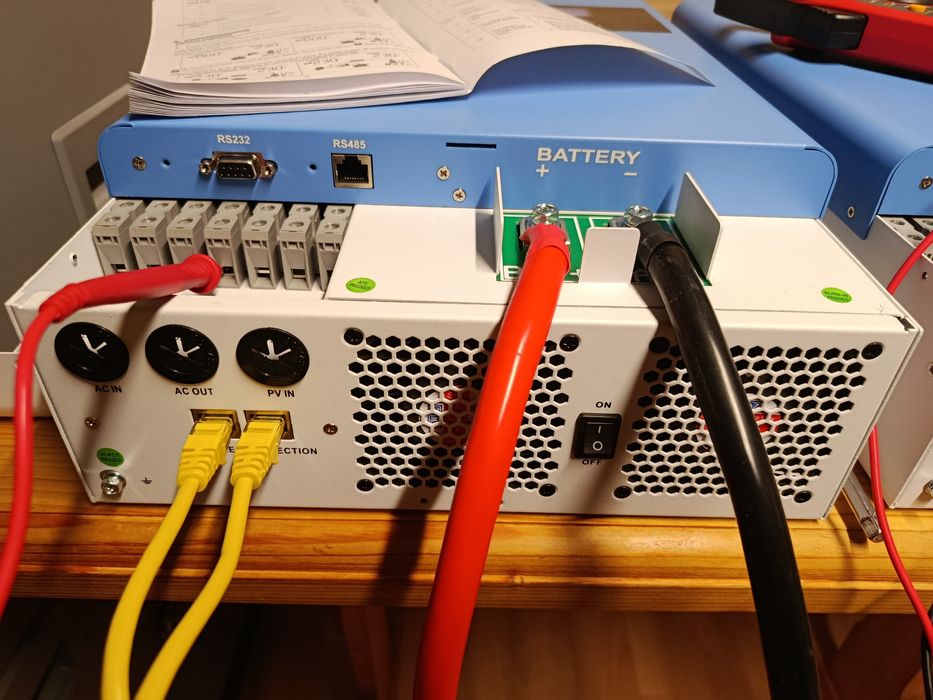 Nowy falownik offgrid / ANENJI HHPII 6.2kW 48V / wer.PARALLEL