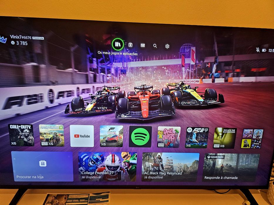 Xbox series X 1T preto fosco