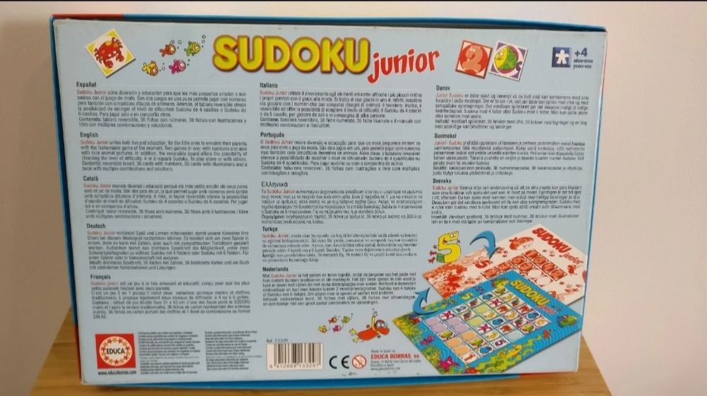Conj. jogos educativos infantis | Sudoku Júnior + O Ciclo da Valormed