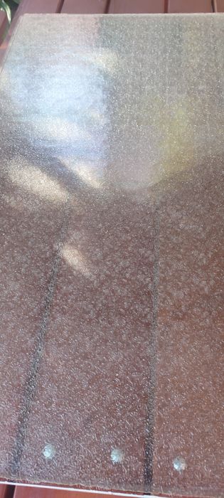 Скло матове 1.15 на 0.63см,  товщина 5 мм