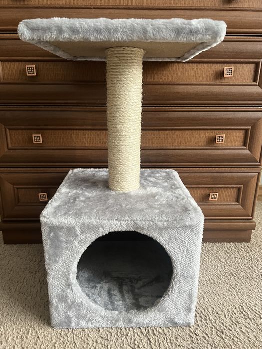 Когтеточка-будиночок для кота