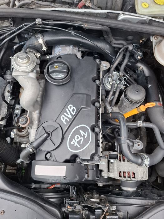 Audi A4 B6 VW Passat B5 Skoda Superb I 1,9 TDI Silnik Kompletny AVB