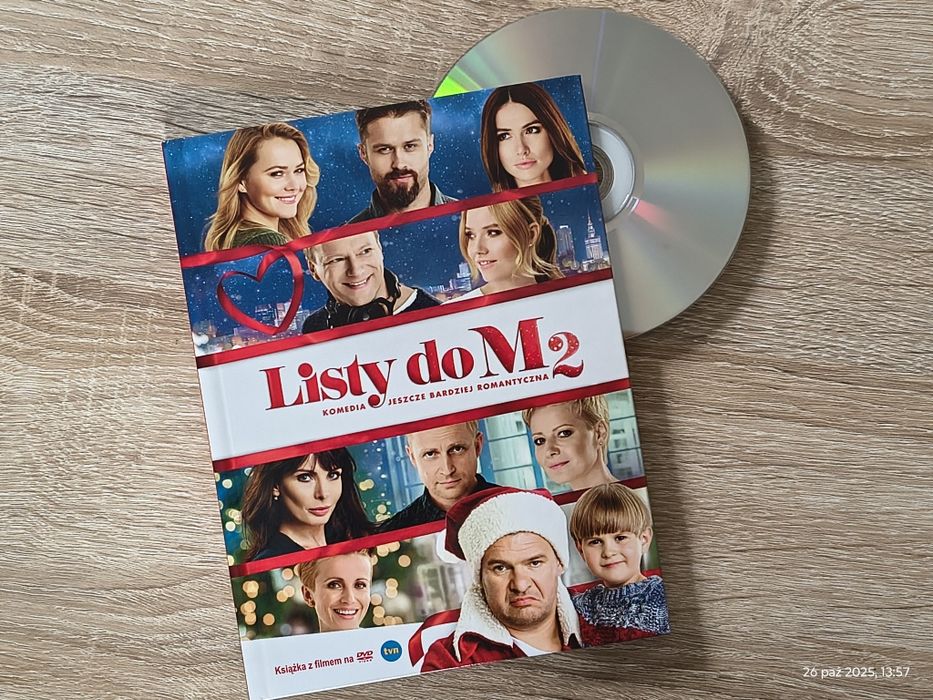 Listy do M2 Książka z filmem na DVD Komedia. St.bdb