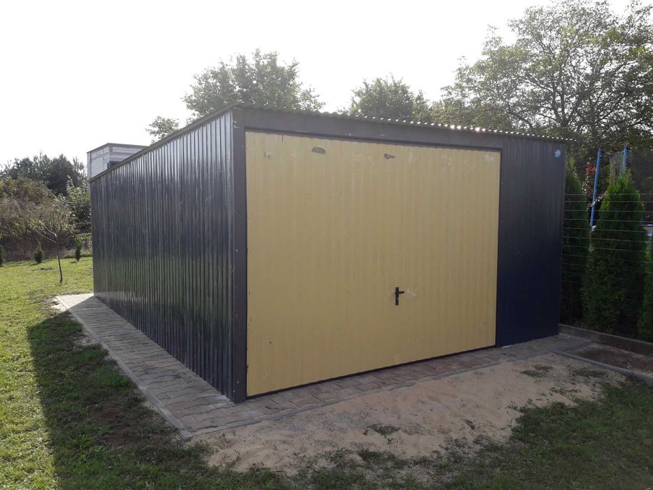 Garaż blaszak 4x6 Garaż blaszany