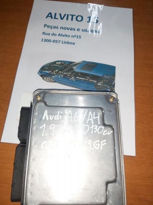 Centralina Audi A6 A4 1.9Tdi PD 130cv  Ref:038 906 019 GF  038906019GF