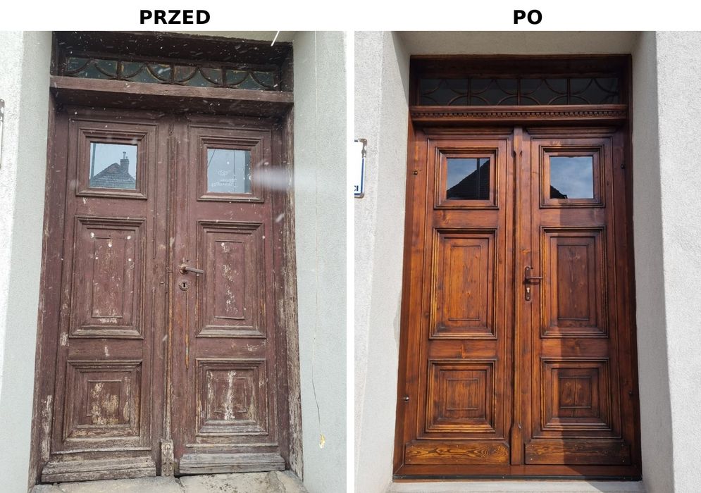 Renowacja drzwi drewnianych | Drzwi zabytkowe | Dolny Śląsk |