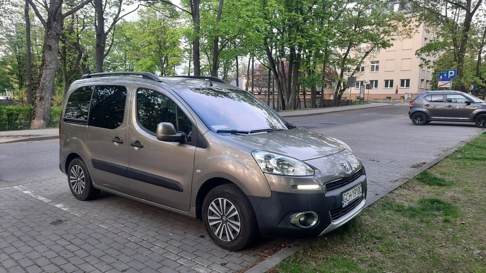 Peugeot Partner Idealny Stan udok. Przebieg Chojnice 1.6ehdi