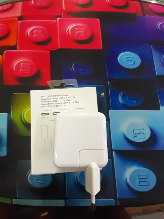 Блок живлення Apple 35W USB-C +C Power Adapter (A2347)