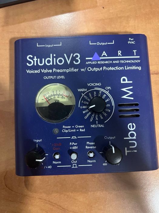 Мікрофонний підсилювач Tube MP Studio V3