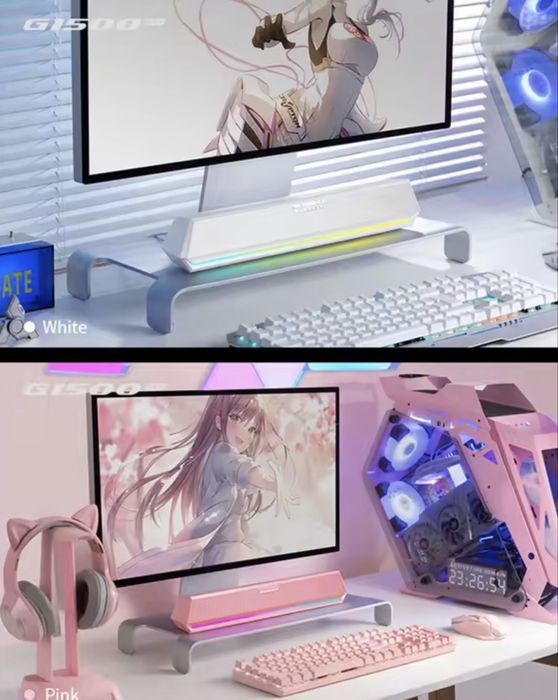 Ігровий саундбар Edifier Hecate G1500 White з RGB підсвічуванням