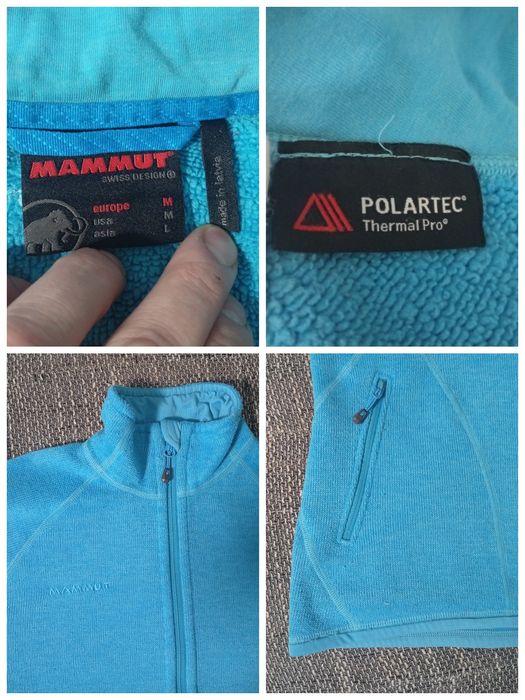 Жіноча спортивна лісова кофта, фліска Mammut Polar Jacket. Розмір М.