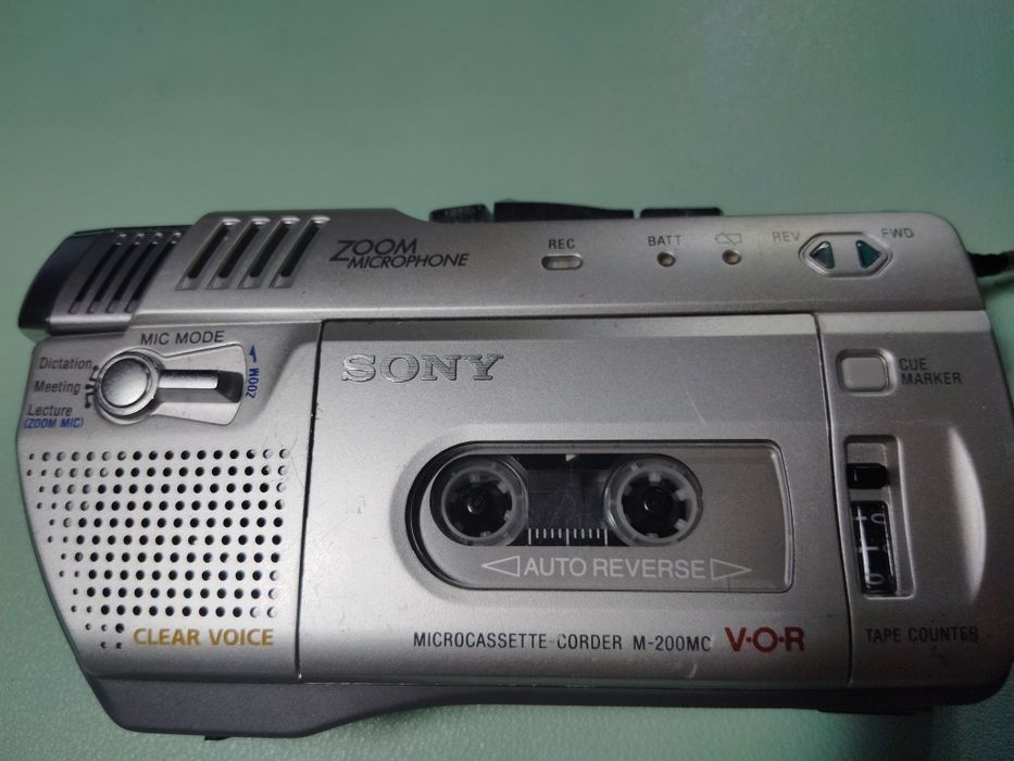 Sony dyktafon kolekcjonerski wysoki model