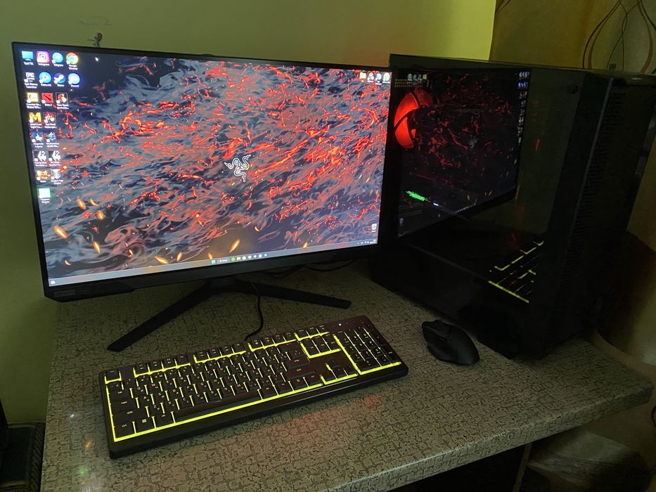 Пк AMD 5 7600 +RX 6750 XT+32G опз DDR5 top апарат тягне усе !