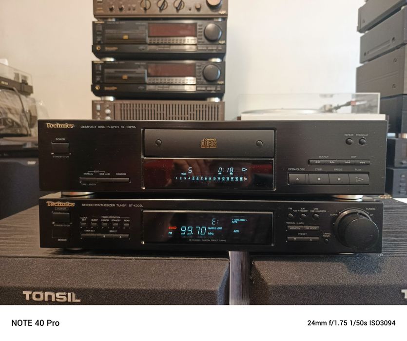 Technics zestaw stereo