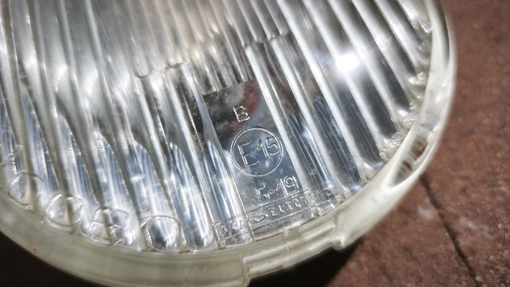 Wkłady reflektora drogowego Ruhla DDR, Fiat 125p, Wartburg, Łada,, PRL, AKA Electric,