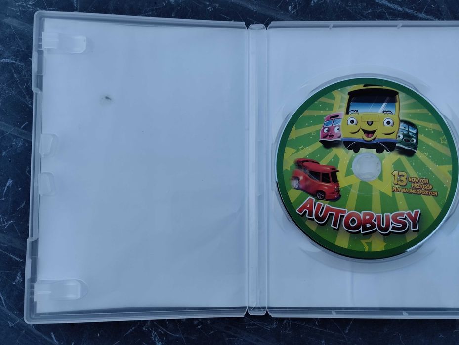 Bajka dla dzieci DVD Autobusy